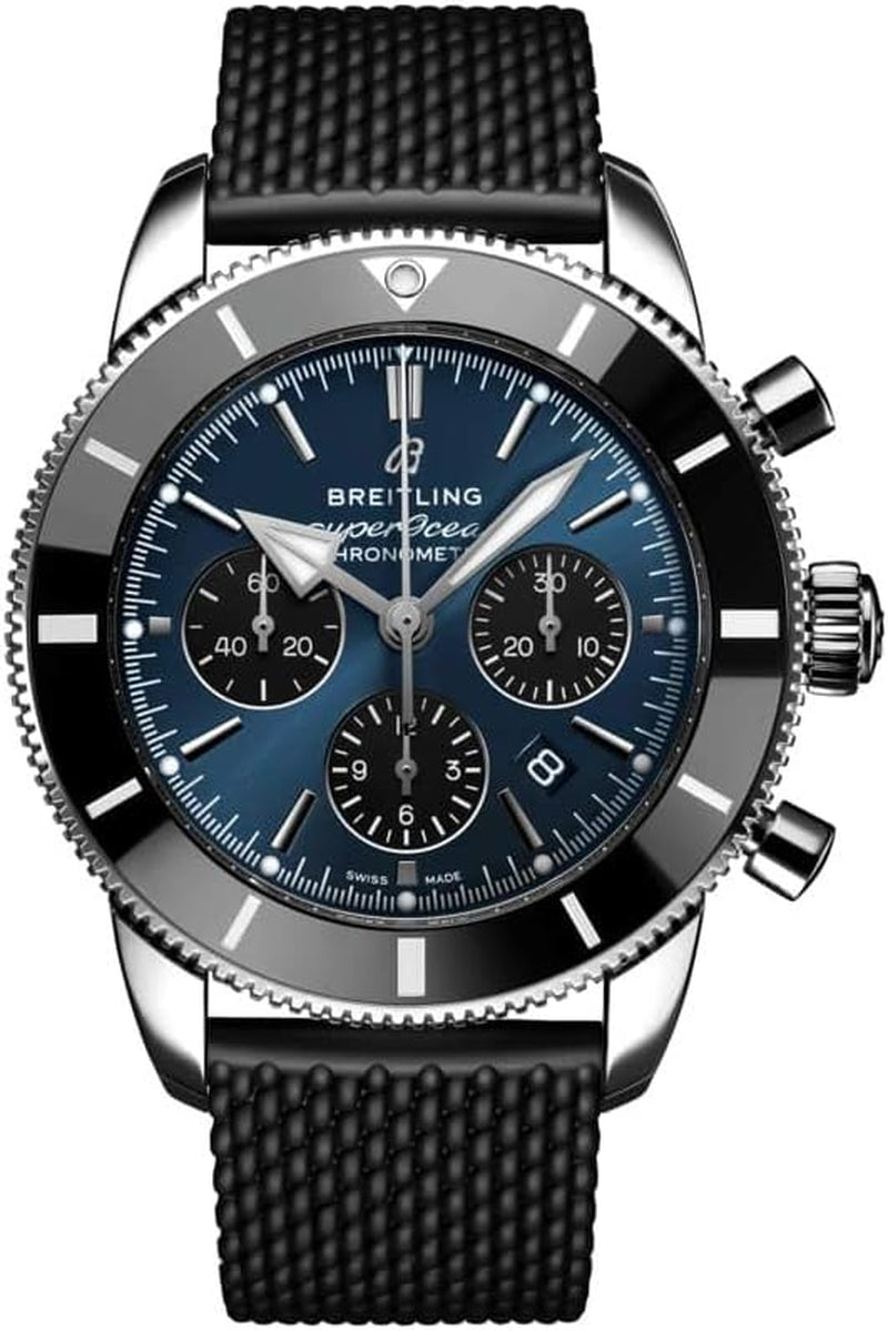 Superocean Heritage II Chronograph Automatic Blue Dial Men'S Watch AB0162121C1S1