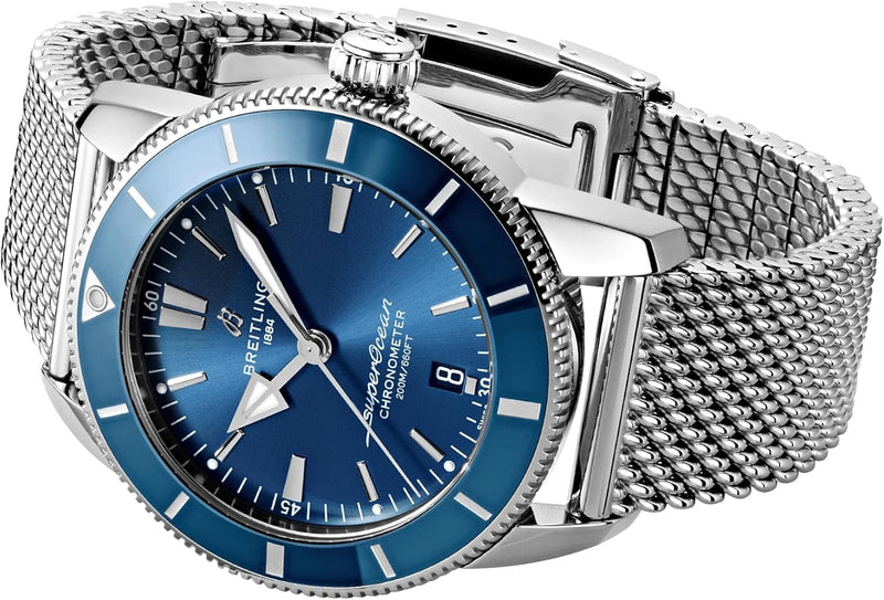 Superocean Heritage II Automatic Chronometer 44 Mm Blue Dial Men'S Watch AB2030161C1A1