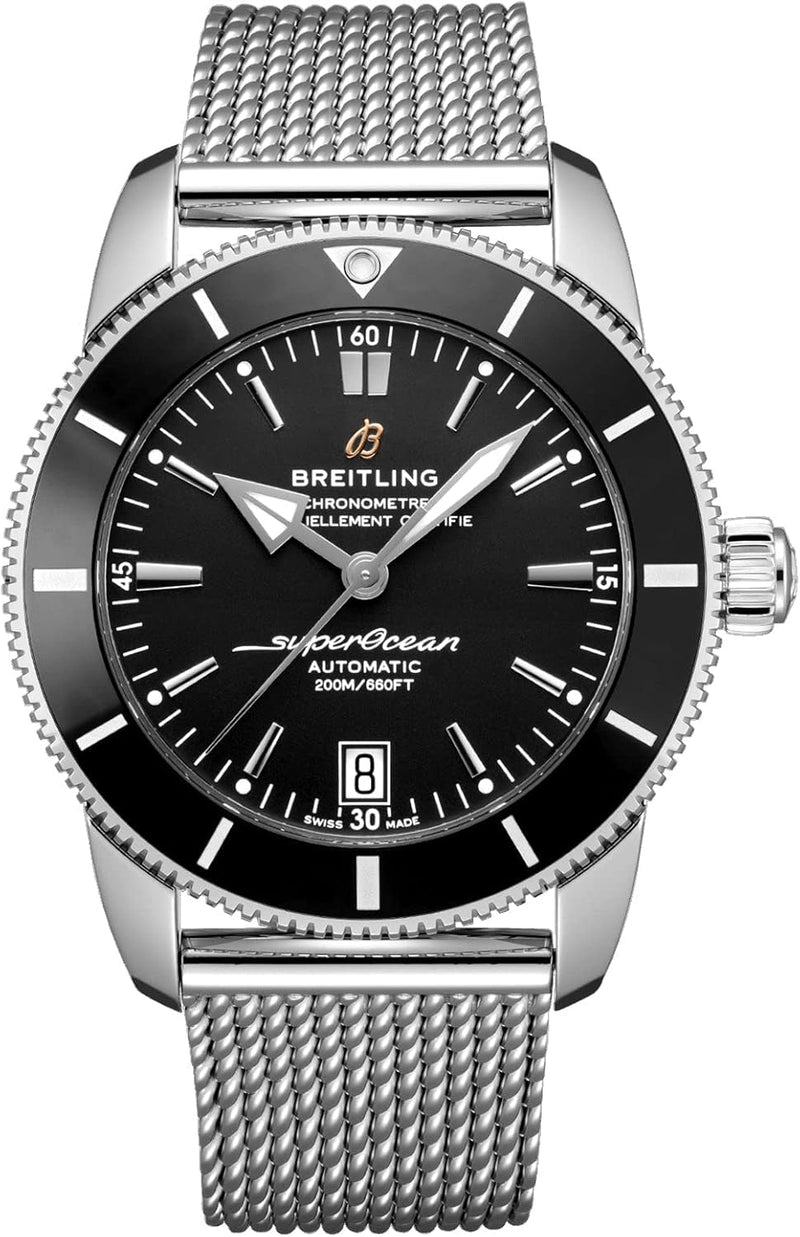 Superocean Heritage II Automatic Chronometer 42 Mm Black Dial Men'S Watch AB2010121B1A1