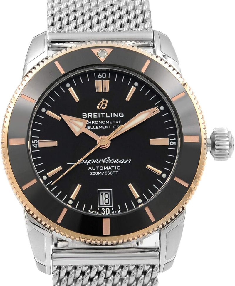 Superocean Heritage II Automatic Chronometer Black Dial Men'S Watch UB2010121B1A1