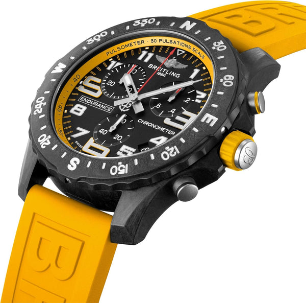 Endurance Pro Breitlight Yellow Black Super Sports Mens Quartz Watch