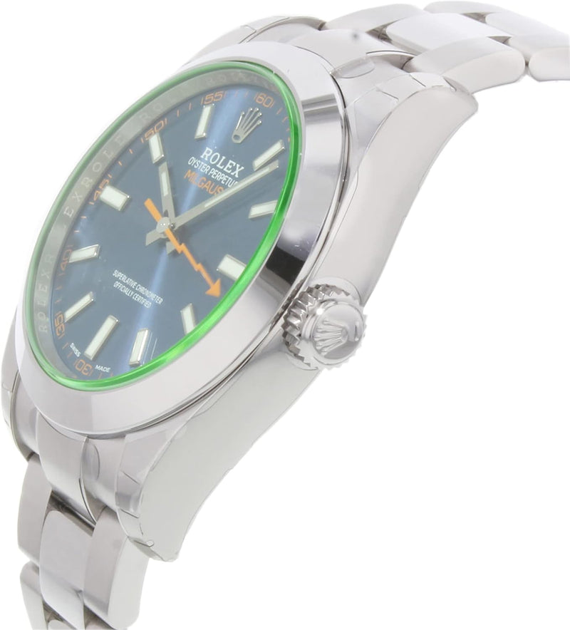 Milgauss 40 Blue Dial Stainless Steel Men'S Watch 116400Gv