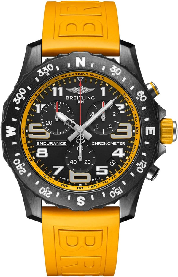 Endurance Pro Breitlight Yellow Black Super Sports Mens Quartz Watch