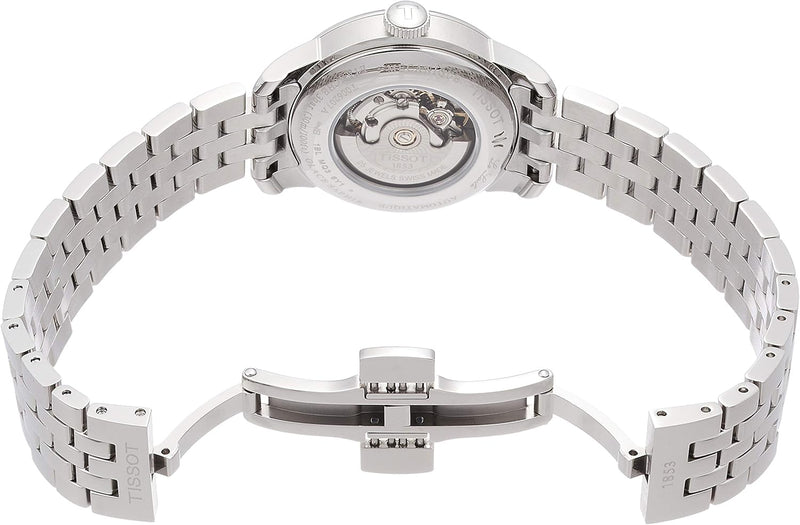 Womens Le Locle Stainless Steel Dress Watch Grey T0062071111600