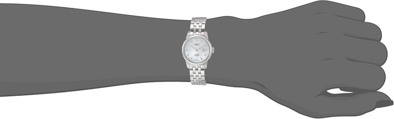 Womens Le Locle Stainless Steel Dress Watch Grey T0062071111600