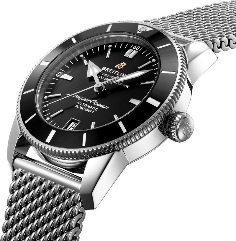 Superocean Heritage II Automatic Chronometer 42 Mm Black Dial Men'S Watch AB2010121B1A1