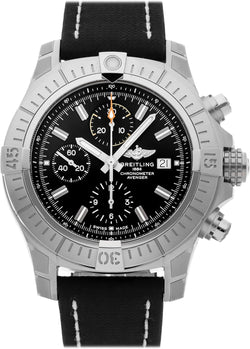 Avenger Chronograph Automatic Black Dial Men'S Watch A13317101B1X1