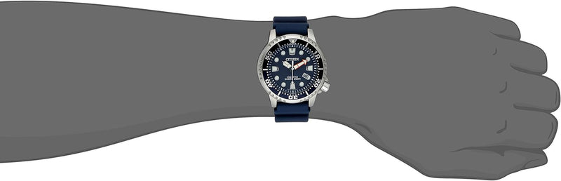 Promaster Dive Eco-Drive Watch, 3-Hand Date, ISO Certified, Luminous Hands and Markers, Rotating Bezel