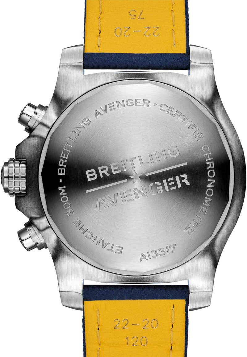 Avenger Chronograph 45Mm Mens Blue Watch