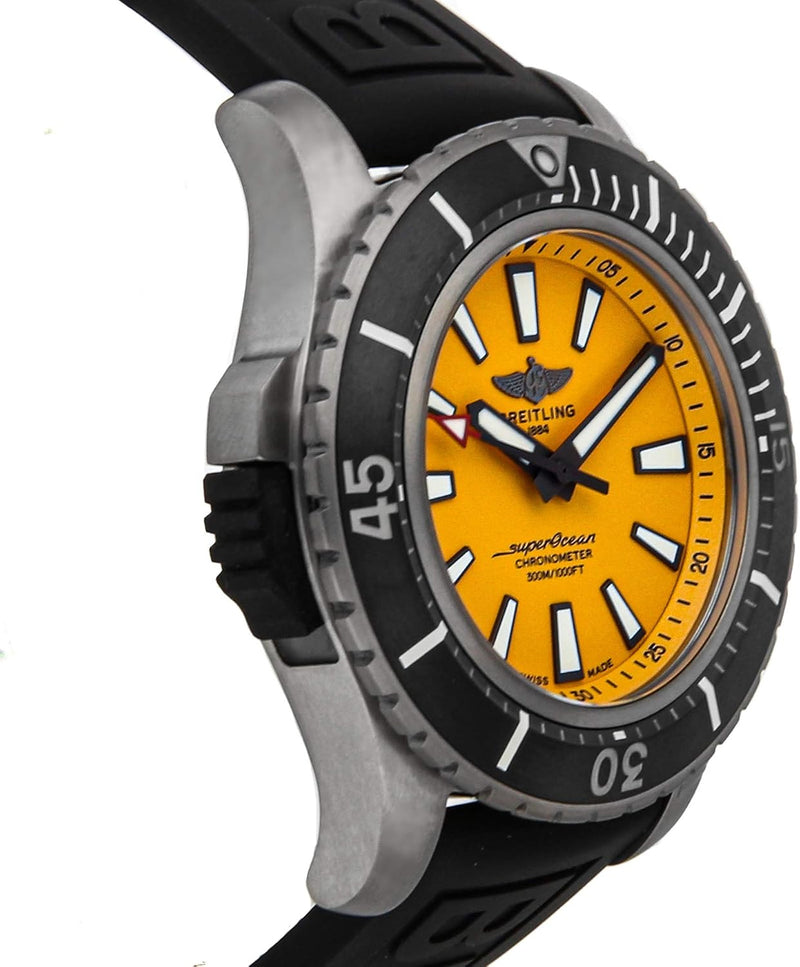 Superocean Titanium with Yellow Dial 48Mm Mens Watch E17369241I1S1