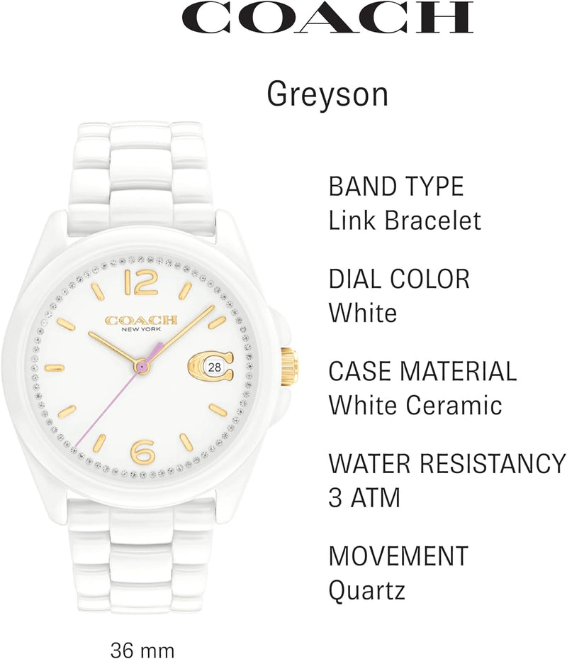 Greyson Women'S Watch | Enhancing Elegance for Every Event | Water Resistant