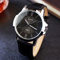 YAZOLE Fashion Quartz Watch Men Watches Top Brand Luxury Male Clock Business Mens Wrist Watch