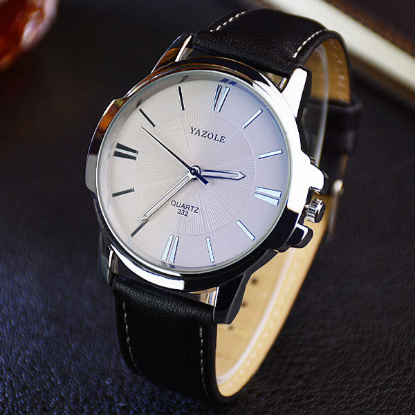 YAZOLE Fashion Quartz Watch Men Watches Top Brand Luxury Male Clock Business Mens Wrist Watch